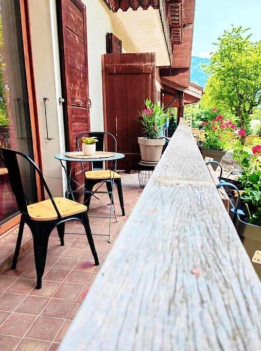Apartamento Les Loges De L'Arpenaz Magland Exterior foto