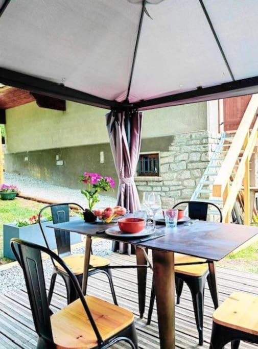 Apartamento Les Loges De L'Arpenaz Magland Exterior foto