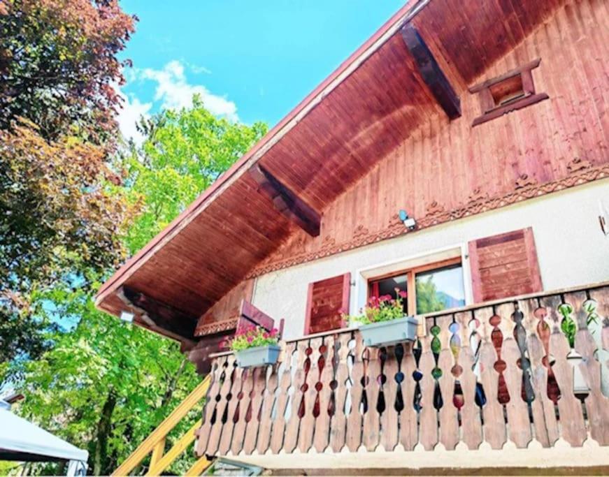 Apartamento Les Loges De L'Arpenaz Magland Exterior foto