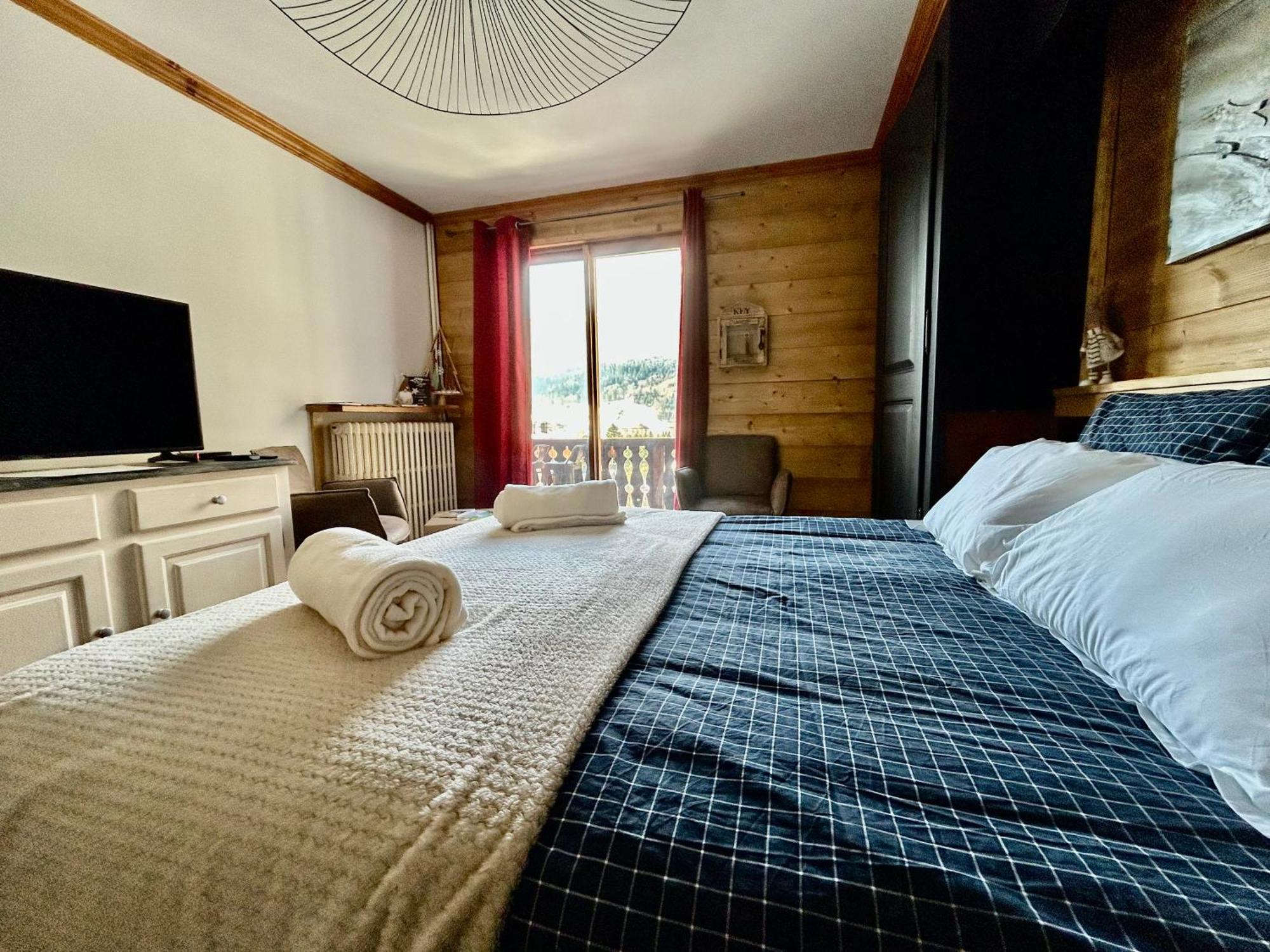 Apartamento Les Loges De L'Arpenaz Magland Exterior foto